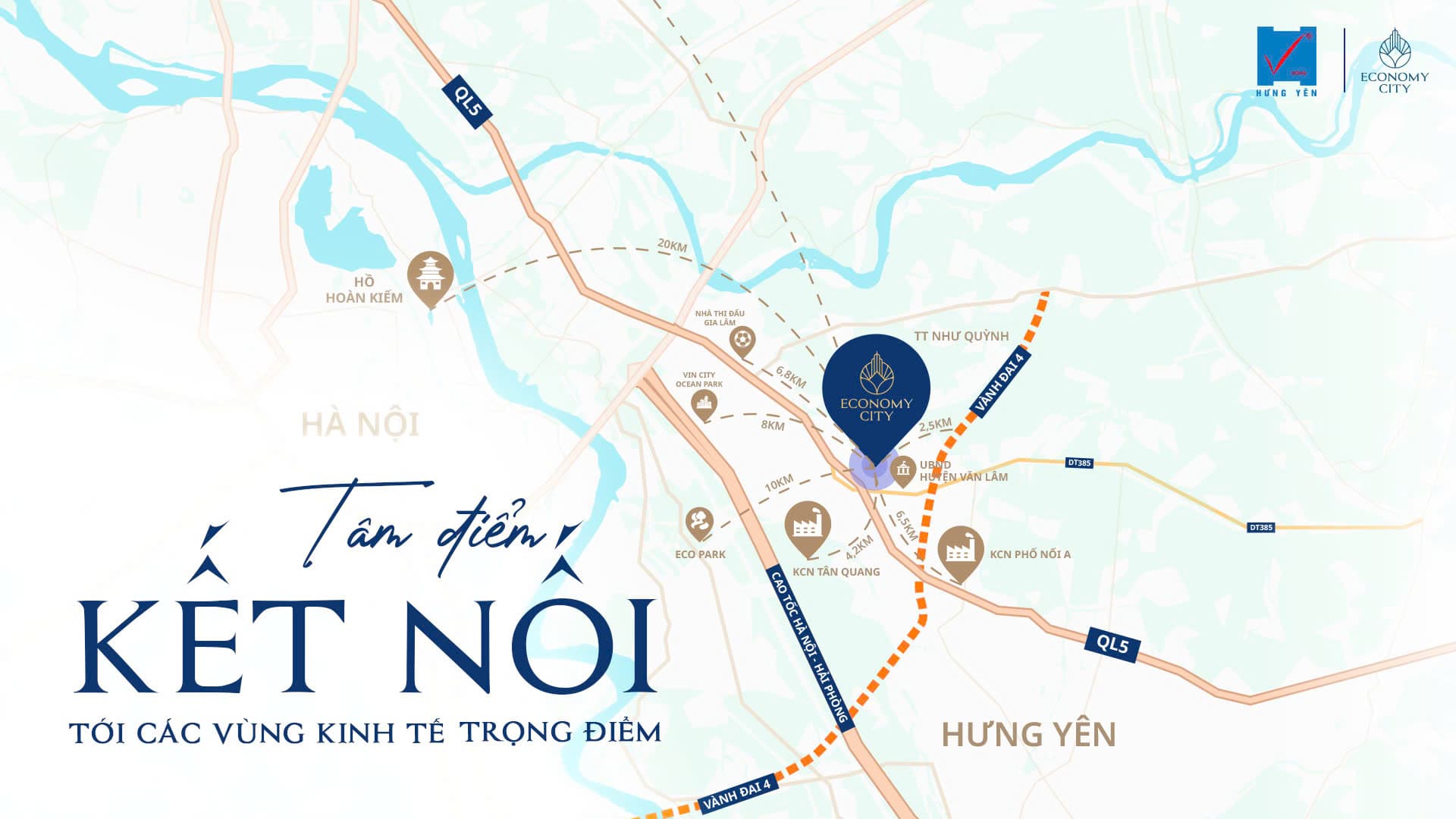 Bản đồ vị trí Economy City